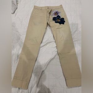 Dries Van Noten Floral Trouser